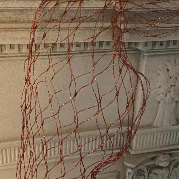 NETTING ORANGE SPARKLE  - 15’ SPARKLING BRONZE MESH - Picture 7 of 7